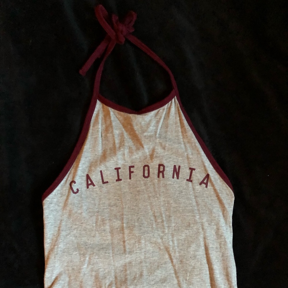 Halter crop top
